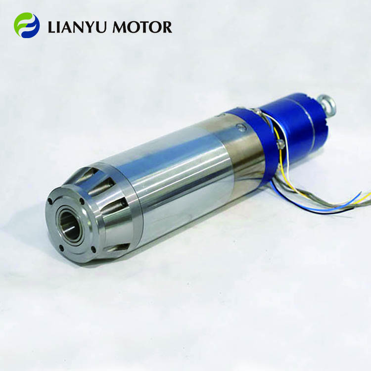 LIANYU MOTOR 電主軸 機(jī)床模具主軸打磨砂光切削 氣動(dòng)刀柄主軸