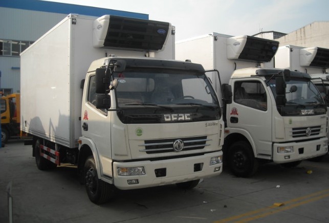 浙江東風冷藏貨車 浙江哪里有賣東風冷藏廂式貨車 海鮮冷藏運輸車