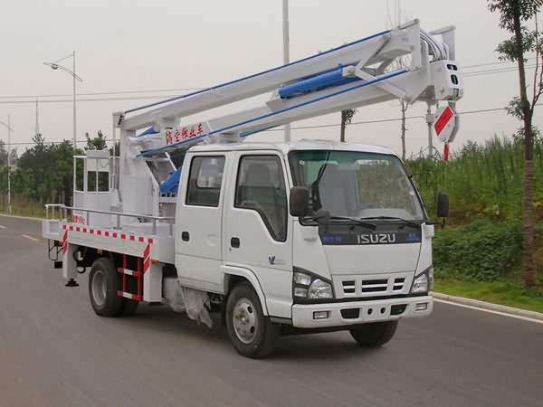 慶鈴16米高空作業(yè)車