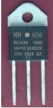 BCA60-1600,SCR,TOP3,45A,1600V