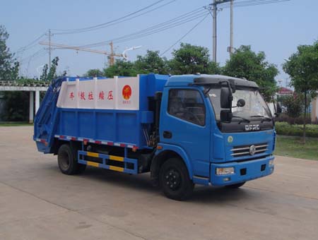 東風多利卡壓縮式垃圾車價格--垃圾車廠家