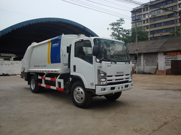 8方后裝壓縮式垃圾車價(jià)格--垃圾車廠家