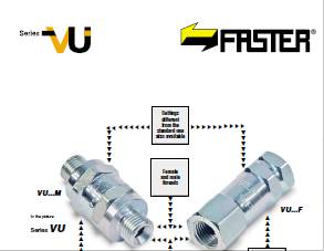 意大利FASTER快速接頭、FASTER接頭