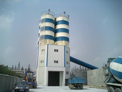 HLS150 concrete mixing plant