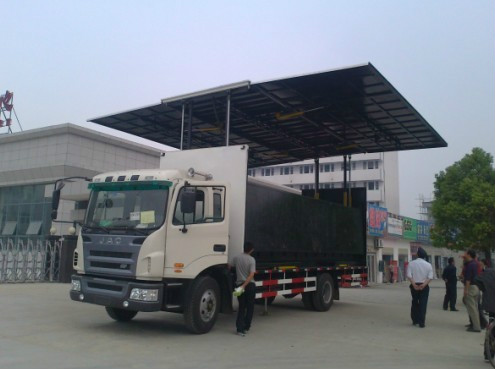 陜西舞臺車廠家|流動舞臺車|LED戶外廣告車|