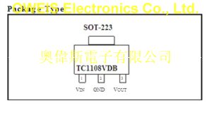 供應原裝 TC1108 300mA的CMOS LDO穩(wěn)壓器