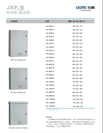 JXF1型基業(yè)箱