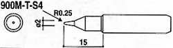 HAKKO白光烙鐵頭900M-T-S4烙鐵咀