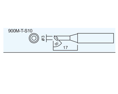 HAKKO白光烙鐵頭900M-T-S10烙鐵咀