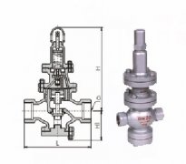 山東閥門提供內螺紋先導活塞式蒸汽減壓閥