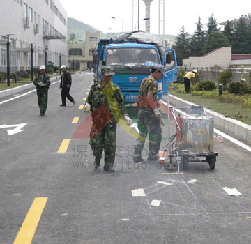 深雅熱溶劃線 小區(qū)畫線 可CAD出圖