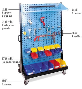 廠家批發(fā)零售物料架，安徽層板式物料架，合肥帶腳輪物料架