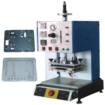 塑膠件熱熔焊接機(jī)，壓裝飾件熔接機(jī)