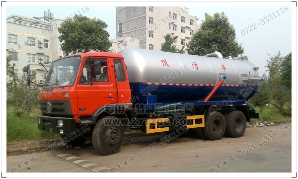 2012新款經(jīng)濟(jì)耐用型10噸12噸15噸吸污車(chē)價(jià)格圖片配置