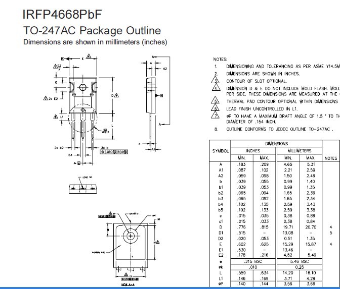 IRFP4668PBF