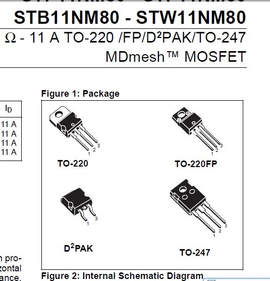 STP11NM80