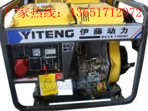 伊藤動(dòng)力品牌柴油發(fā)電機(jī) 5KW風(fēng)冷小型柴油發(fā)電機(jī)