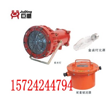 礦用隔爆型投光燈（帶防爆證和煤安證，光源電壓和功率：127V,17