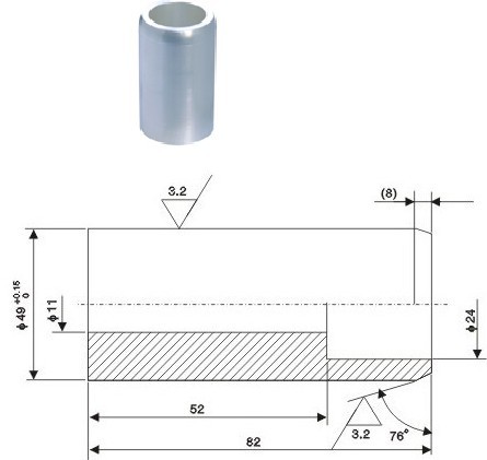 1250A一次靜觸頭49*82