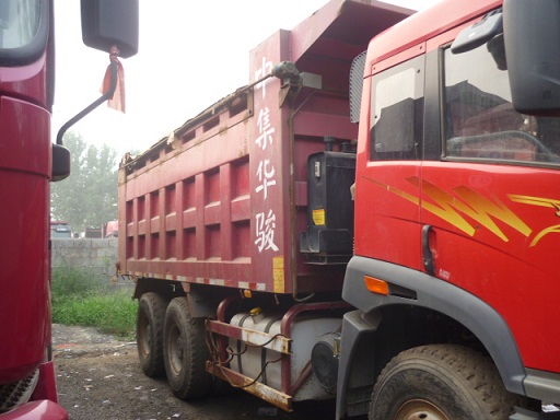 二手奧威后八輪自卸車工程車