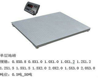 2T電子地磅秤結構