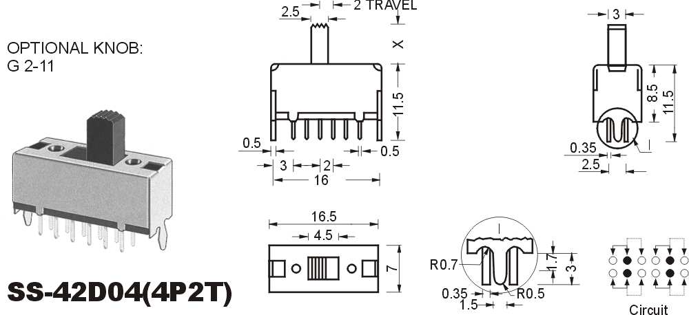 撥動(dòng)開關(guān)SS-42D04www.82011159.com