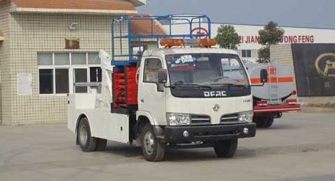 東風(fēng)金霸拖吊型帶升降平臺清障車,清障車,道路清障車,多功能清障車