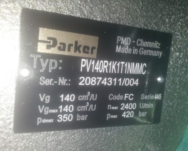 PV140R1K1T1NMMC 現(xiàn)貨 銷售 parker