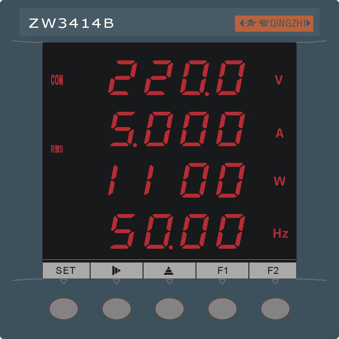 ZW3414B單相0.5級綜合電量表