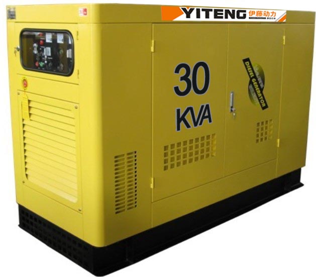 全自動靜音汽油發(fā)電機組伊藤廠家直銷30KW -YT30REP