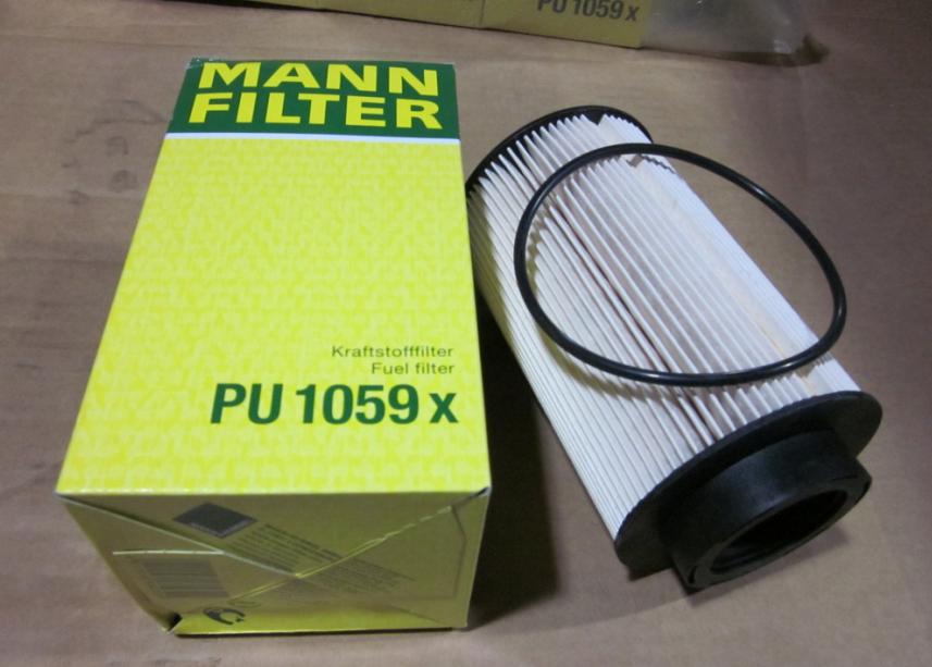 曼牌濾芯【MANN]PU 1059X重卡燃油濾清器