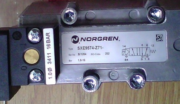 NORGREN諾冠電磁閥SXE9574-Z71-81