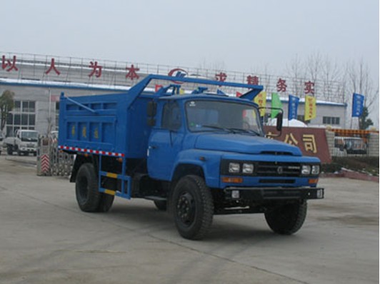 東風(fēng)擺臂式垃圾車|車廂可卸垃圾車|程力垃圾車廠家直銷