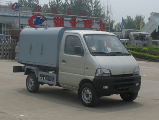 廠家直銷程力威牌密封式垃圾車 長(zhǎng)安密封垃圾車價(jià)格