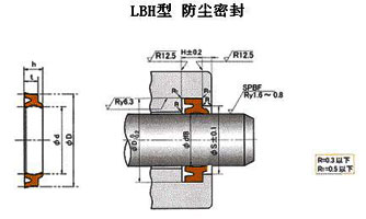 標準密封件LBI/LBH密封件防塵密封件-天津伊威井瑞