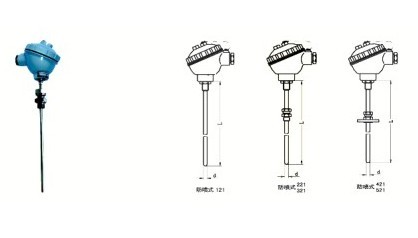 防噴式鎧裝熱電偶WREK-121 WREK2-121