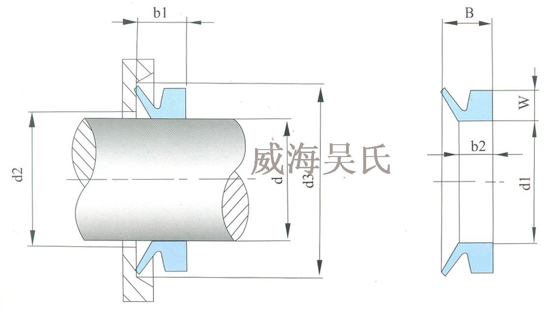 VD水封,VD型水封