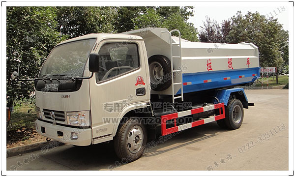 HYS5040ZZZE EQ1040東風(fēng)福瑞卡掛桶垃圾車詳細(xì)配置