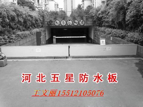 擋水產(chǎn)品——擋水板；阻雨板；擋雨板；地鐵擋雨板；車庫擋雨板《擋水板