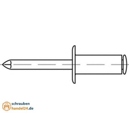 Schraubenhandel24 DIN 7338盲鉚釘