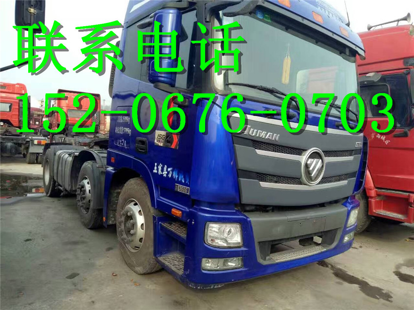 貴州二手牽引車(chē)歐曼雙驅(qū)輕型GTL重型拖頭高欄側(cè)翻輕型半掛車(chē)