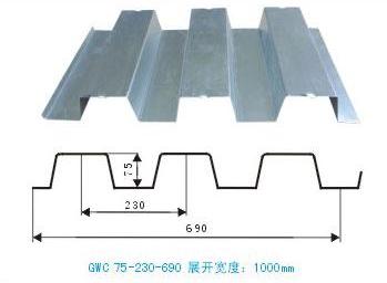 長春YX75-230-690樓承板廠家