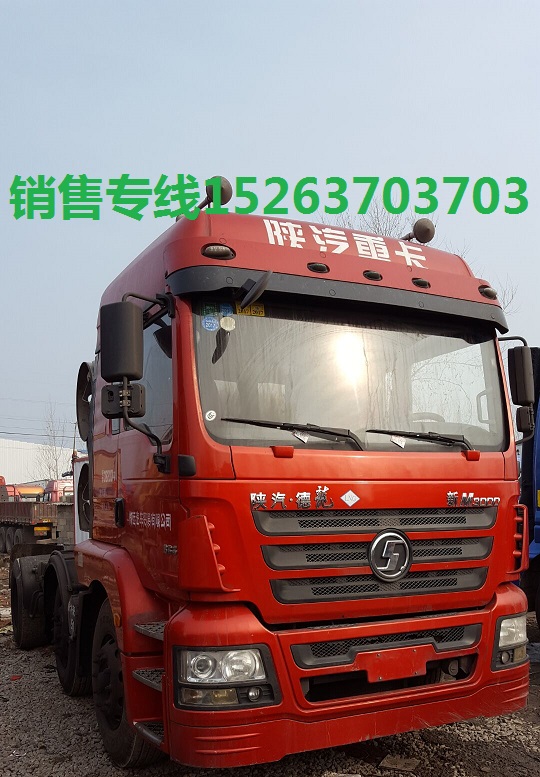 二手德龍M3000輕量化前四后四單驅(qū)雙驅(qū)牽引車(chē)半掛車(chē)