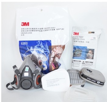 定陶縣原裝正品3M6200防毒面具圖片