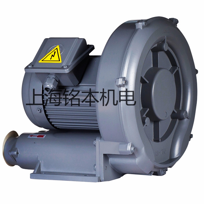 紙布條吹送RB-1010環(huán)形高壓7.5KW三相鼓風(fēng)機(jī)/漩渦氣泵