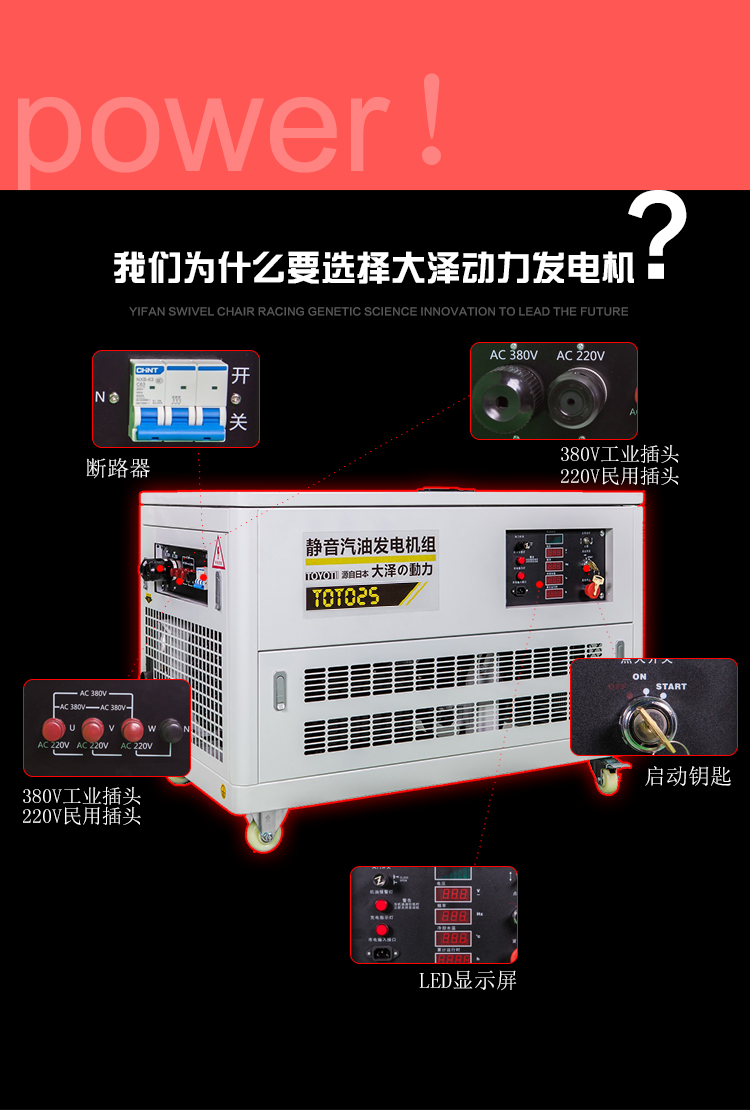 25kw汽油發(fā)電機工作環(huán)境溫度