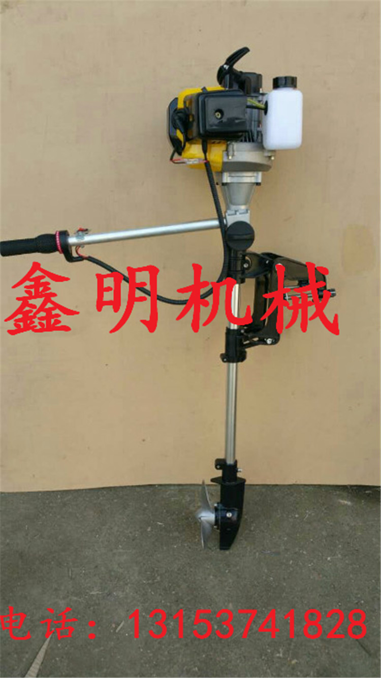 熱銷汽油掛槳機(jī)價格 漁船用船掛機(jī) 小型船外機(jī)鑫明制造