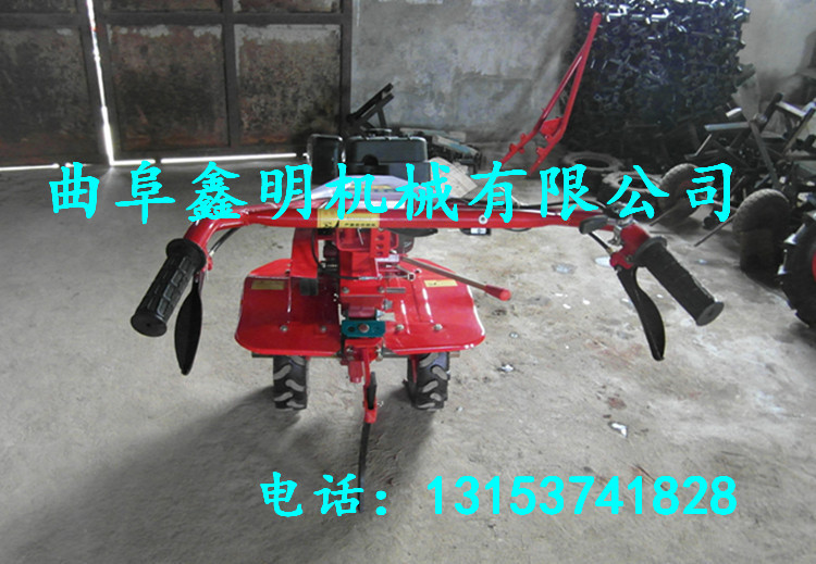 供應(yīng)小型松土機(jī) 高效汽油微耕機(jī) 梯田用手扶微耕機(jī)鑫明直銷