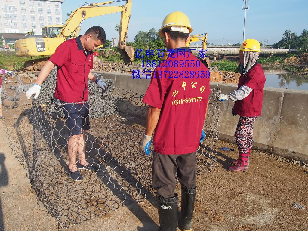 格賓石籠 格賓護墊用途 水利固堤