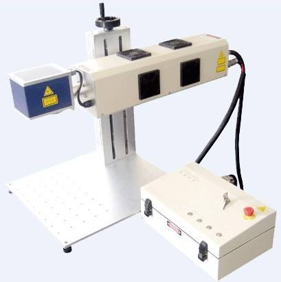 全自動小型便攜式金屬銘牌打標機 小型激光刻字機 噴碼光纖雕刻機